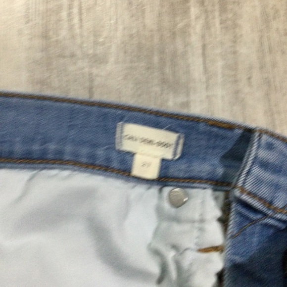 Madewell Women's Size 27 Cali Denim Button Fly Boot Cut Jeans Light Blue M4235 - Picture 5 of 14